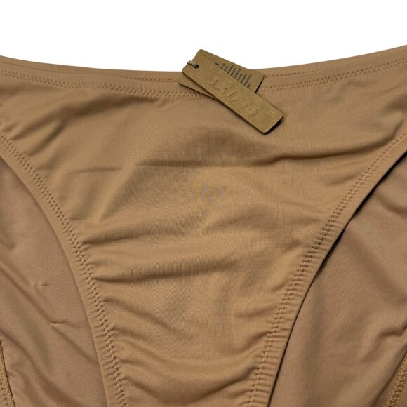 SKIMS Swim Cheeky Tanga Bottom Ochre 3x - Picture 6 of 11